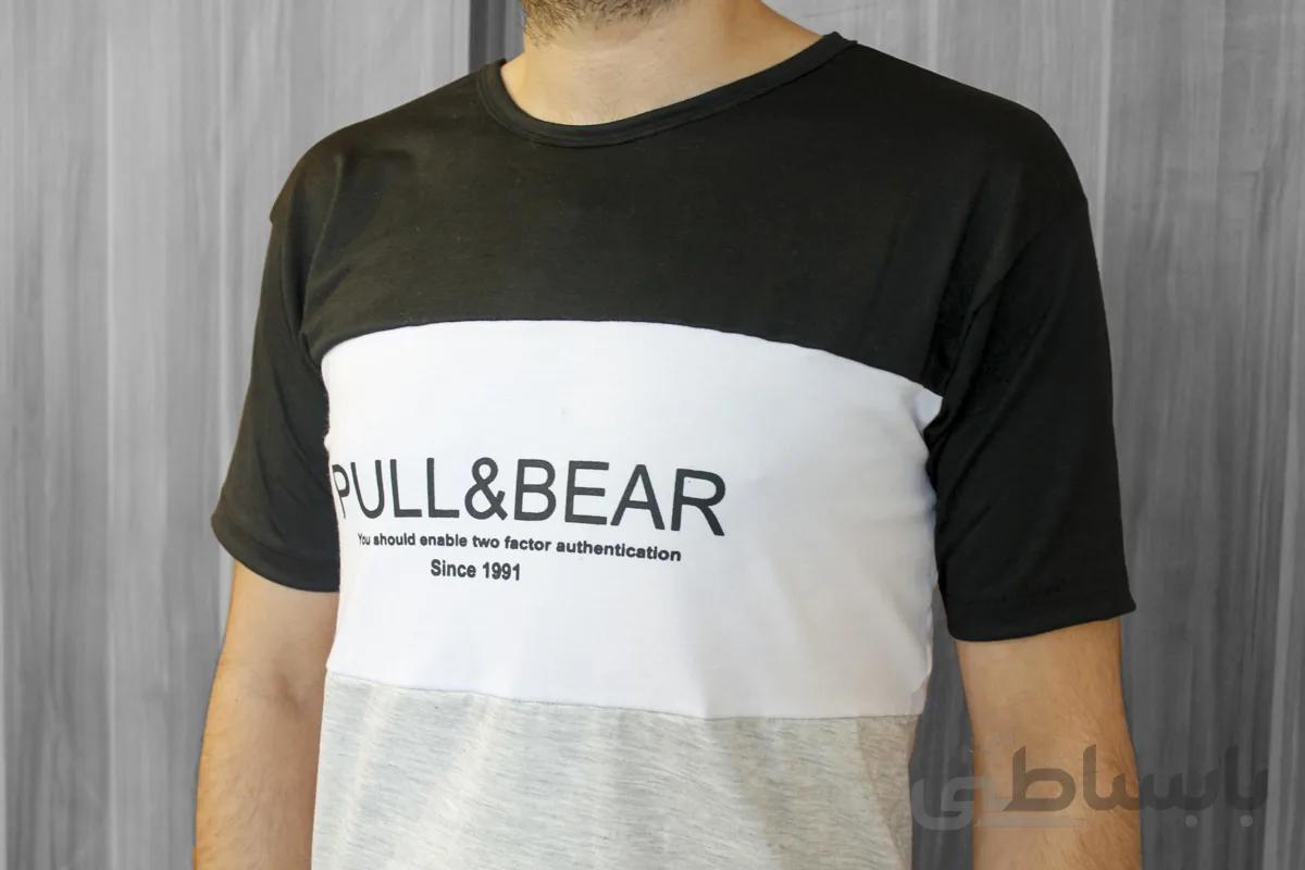 تیشرت مردانه طرح PULL and BEAR