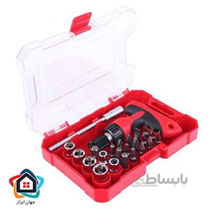 کیت سری پیچگوشتی و بکس ronix مدل rh 2715
