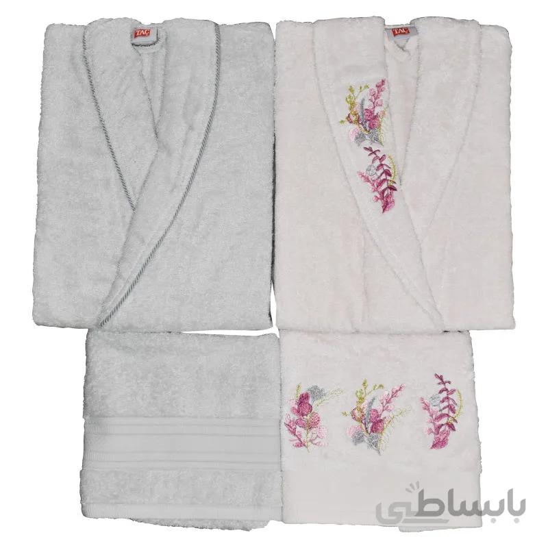 سرویس حوله پالتویی 4 تکه تاچ مدل T-444847