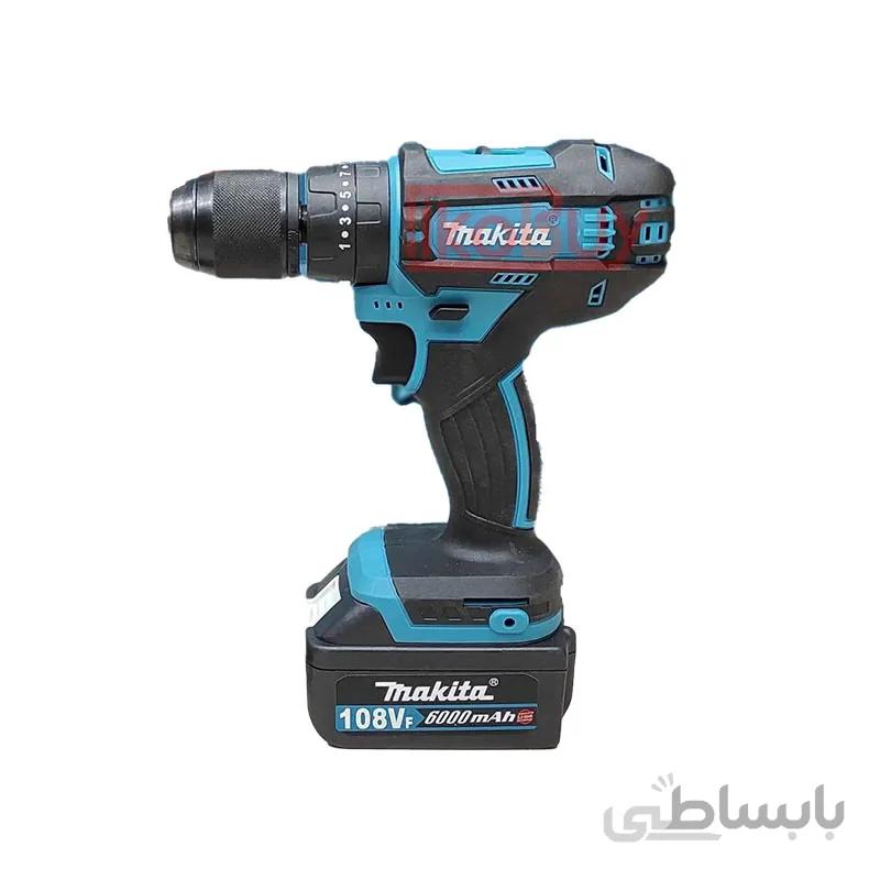 دریل شارژی 108 ولت(36 ولت واقعی) ماکیتا مدل DC-343 ا 36 volt Makita DC-343 cordless drill
