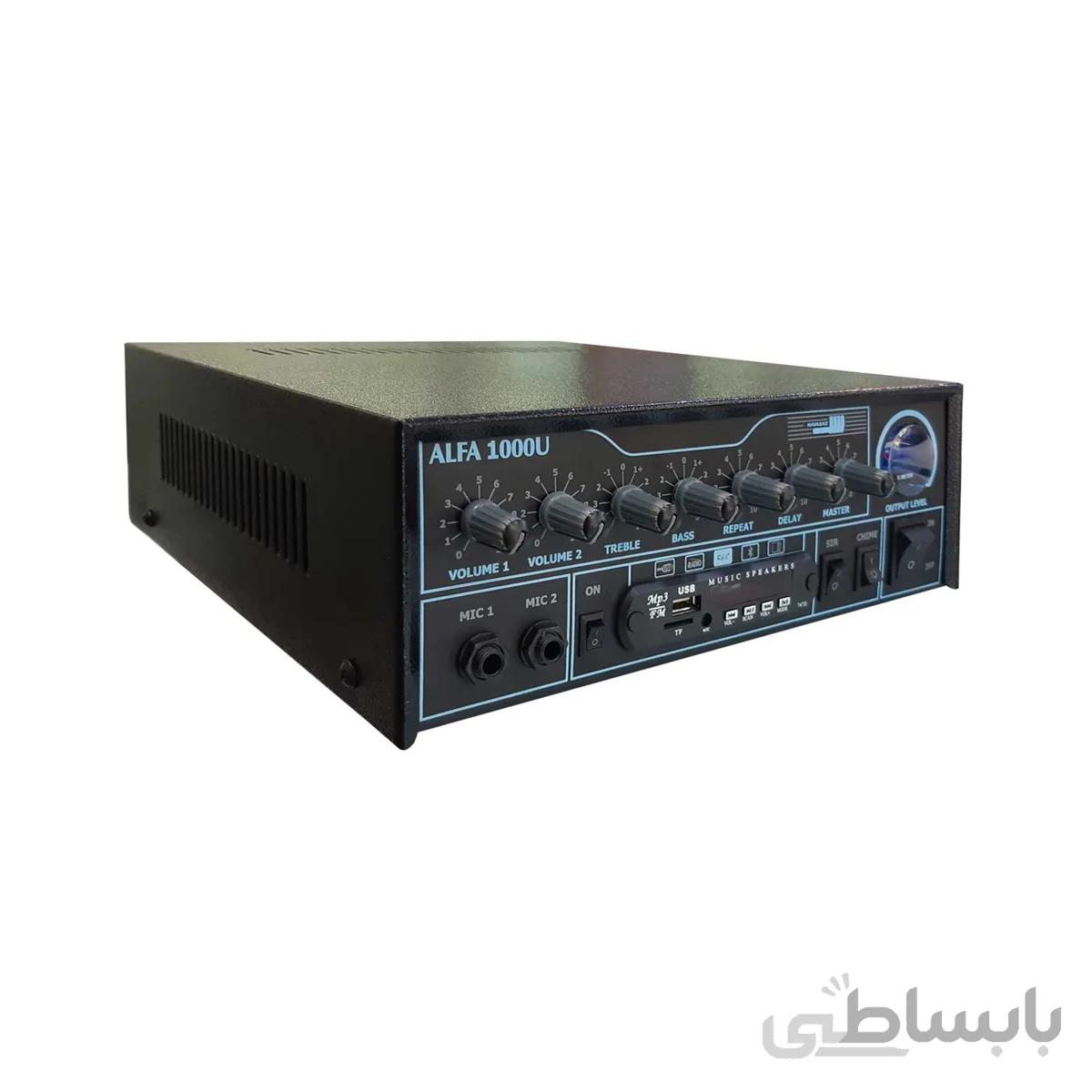 اکو آمپلی فایر نواساز مدل ALFA 1000U