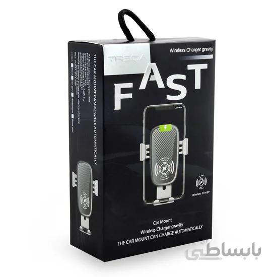 هلدر و شارژر وایرلس فست Treqa TR-W6