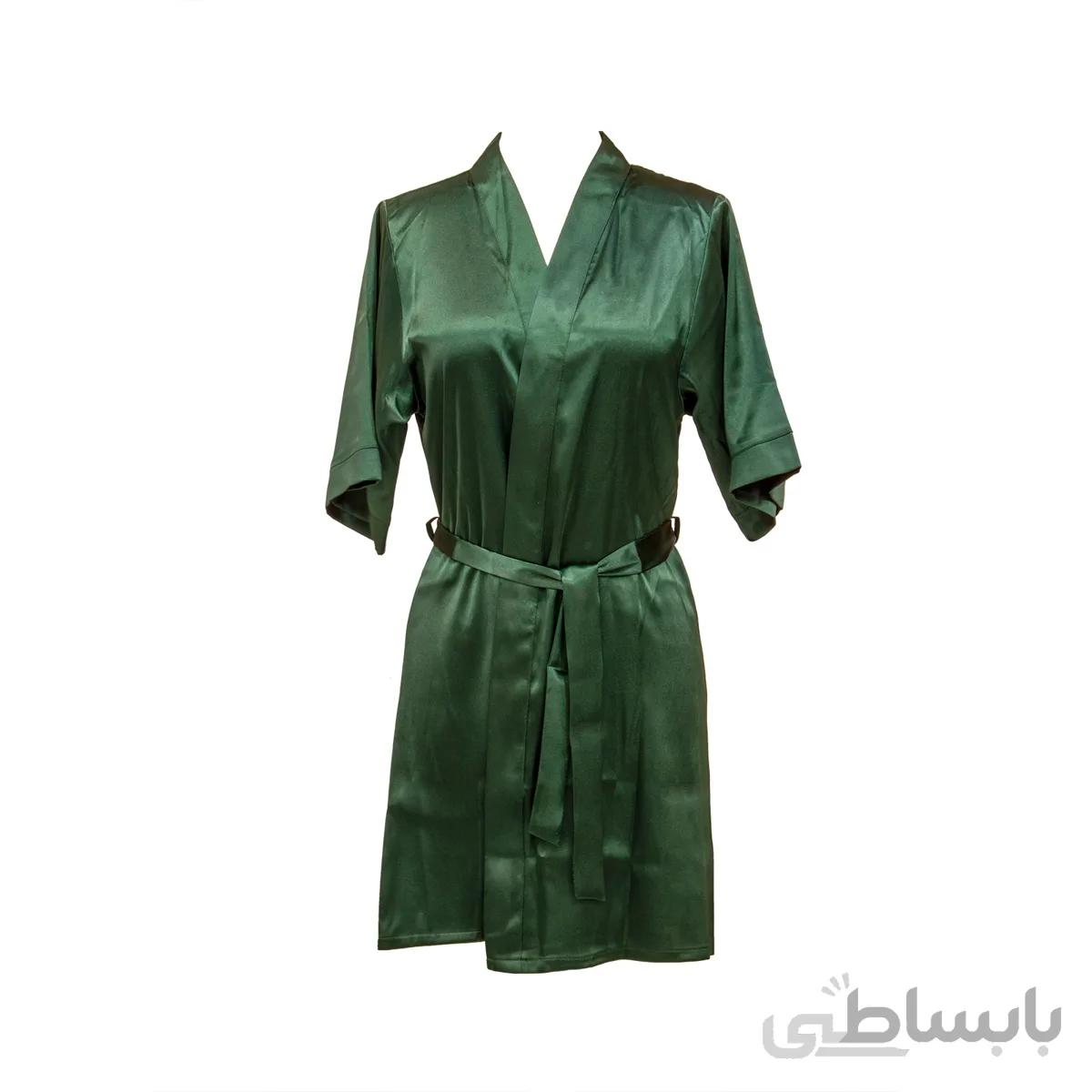 روبدوشامبر ساتن نگین دار کیمونویی اما XEMA 3532