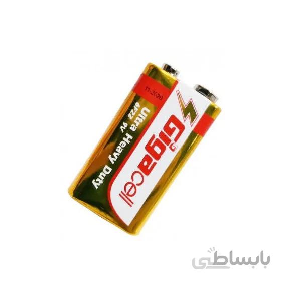 باتری کتابی گیگاسل 9 ولت شرینگ مدل Ultra Heavy Duty
