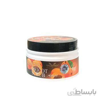 اسکراب ضد جوش و جوان کننده زردآلو والنسی Valensey Face and Body Apricot Scrub