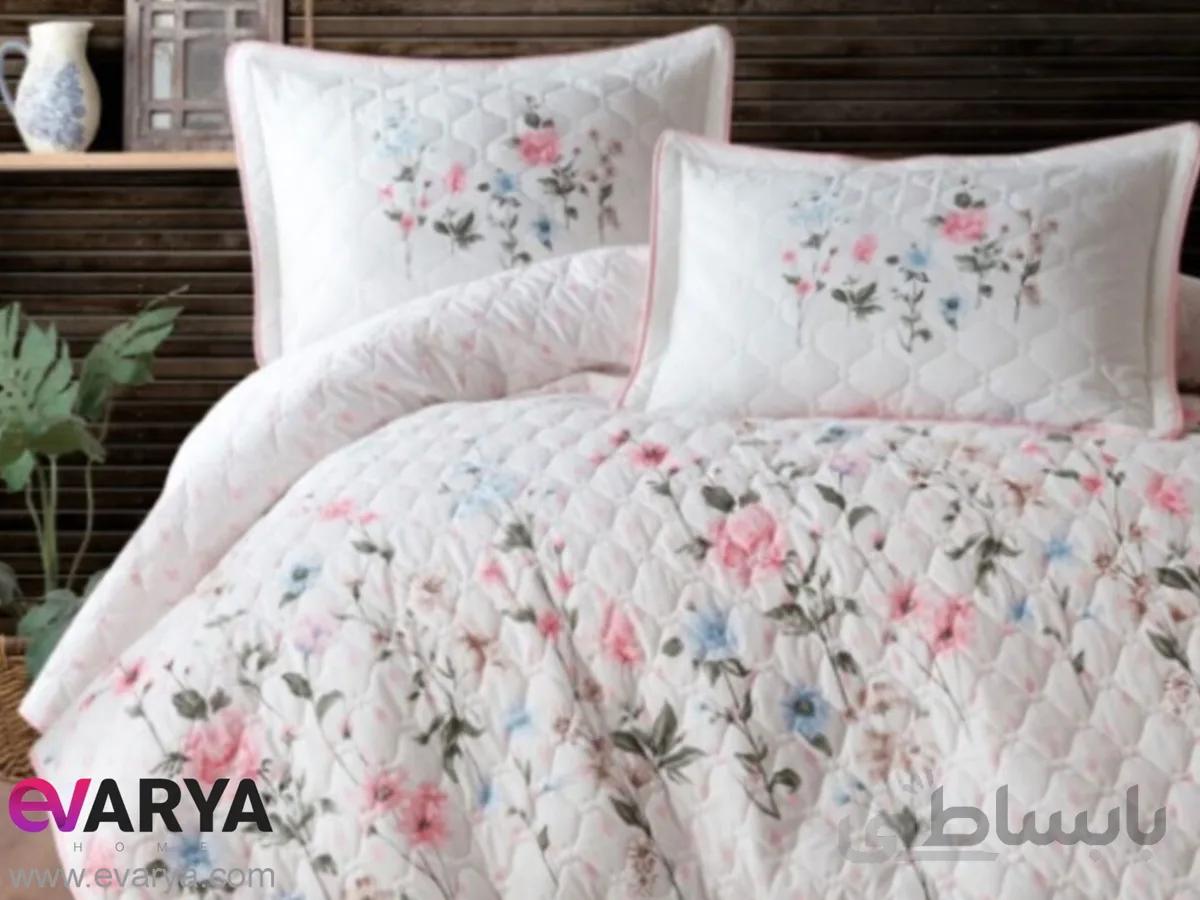 روتختی چهار فصل کاپیتونه ( الیاف دوزی ) مدل Palitra برند Clasy سایز دونفره 3 تکه