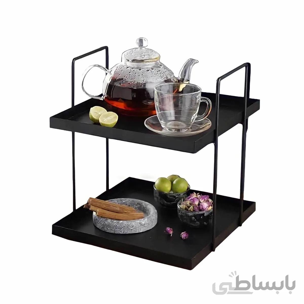 استند پاسماوری دو طبقه فلزی