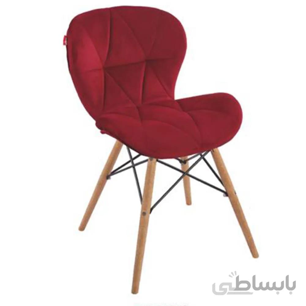 صندلی اپن – پایه ثابت با روکش چرم مدل V-820S افرند