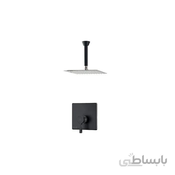 دوش توکار kwc مدل اوا مشکی تیپ 1
