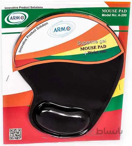 ماوس پد طبی آرمو مدل A-200 ا ARMO A-200 Mouse Pad With Gel Wrist