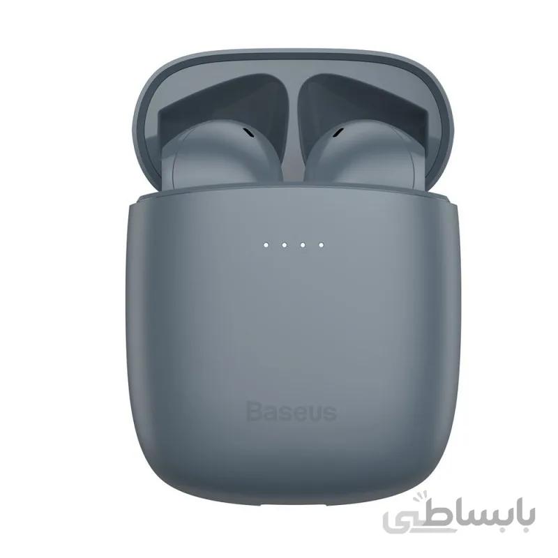 هدفون بی سیم باسئوس مدل ENCOK W04 PRO همراه با محفظه شارژ بیسیم BASEUS ENCOK W04 PRO Wireless Headphones with Wireless Charging case