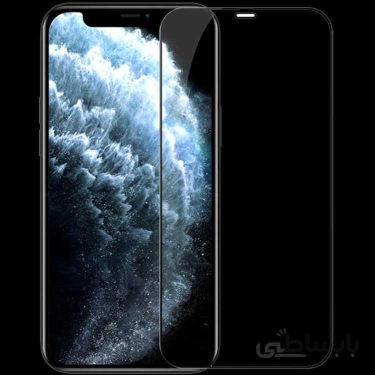 گلس فول تمام صفحه ایفون 12 مینی /Glass full for apple 12 mini