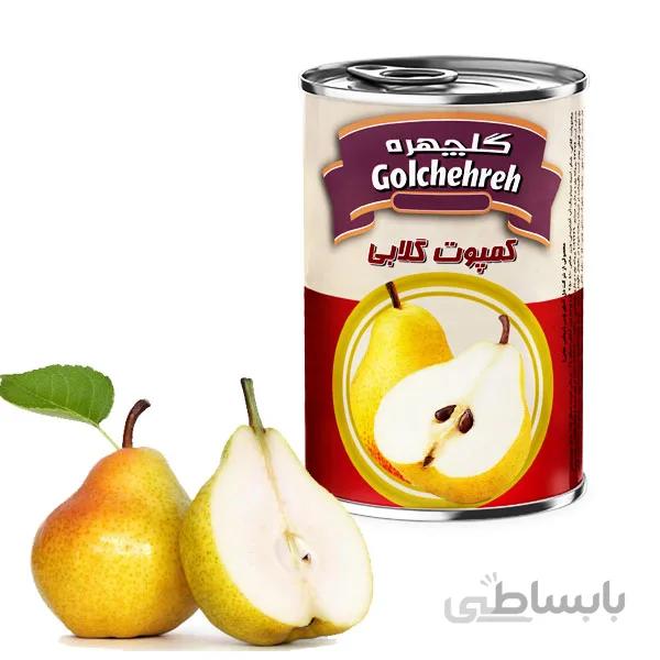 کمپوت گلابی گلچهره