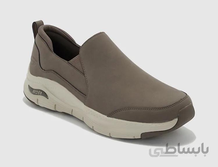 کفش مردانه اسکچرز مدل Skechers 232103BRN-Arch fit