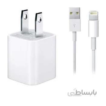 شارژر دیواری مدل MD814CH A به همراه کابل تبدیل لایتنینگ