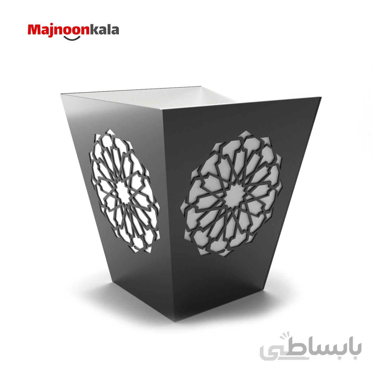 سطل زباله طرح سنتی کد 08