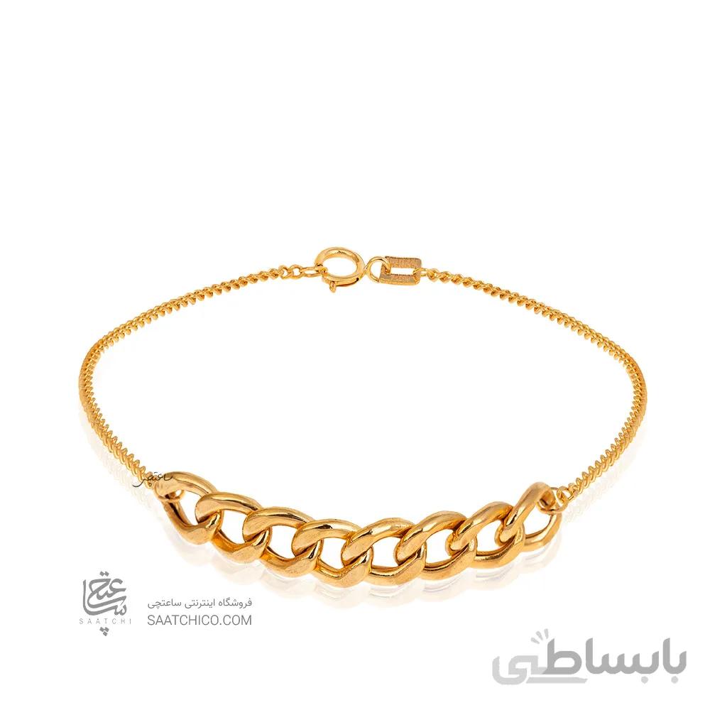 پابند طلا طرح زنجیر کارتیه کد CA416