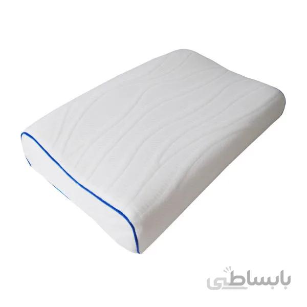 بالش طبی مدل wave فوم مموری فوم هوشمند مموریال سایز بزرگ