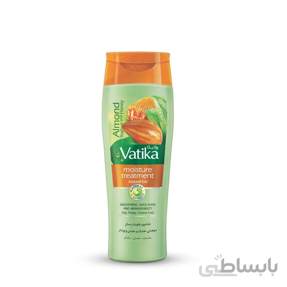 شامپو گیاهی واتیکا vatika رطوبت رسان مو 400 میل