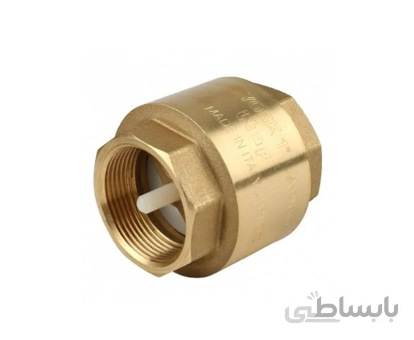 شیر یکطرفه 1 اینچ یورک ایتالیا