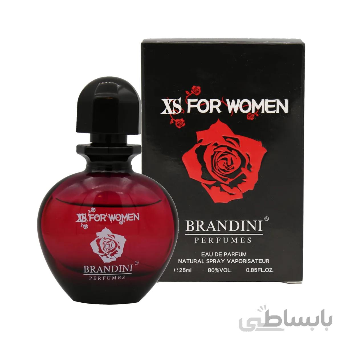 عطر جیبی زنانه برندینی مدل Xs حجم 25 میل
