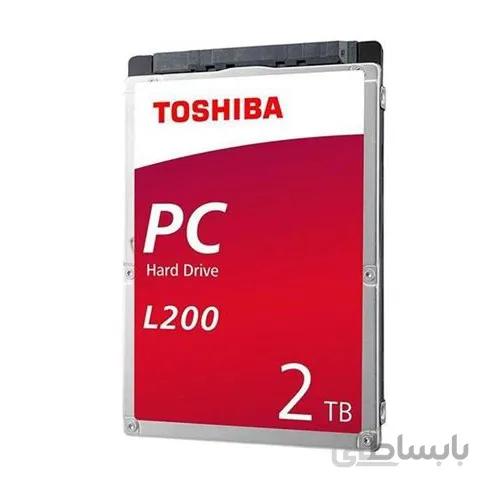 هارد دیسک اینترنال لپتاپ توشیبا L200 2TB HDWL120EZSTA ا Toshiba HDWL120EZSTA L200 2TB 128MB Cache NoteBook Hard Drive
