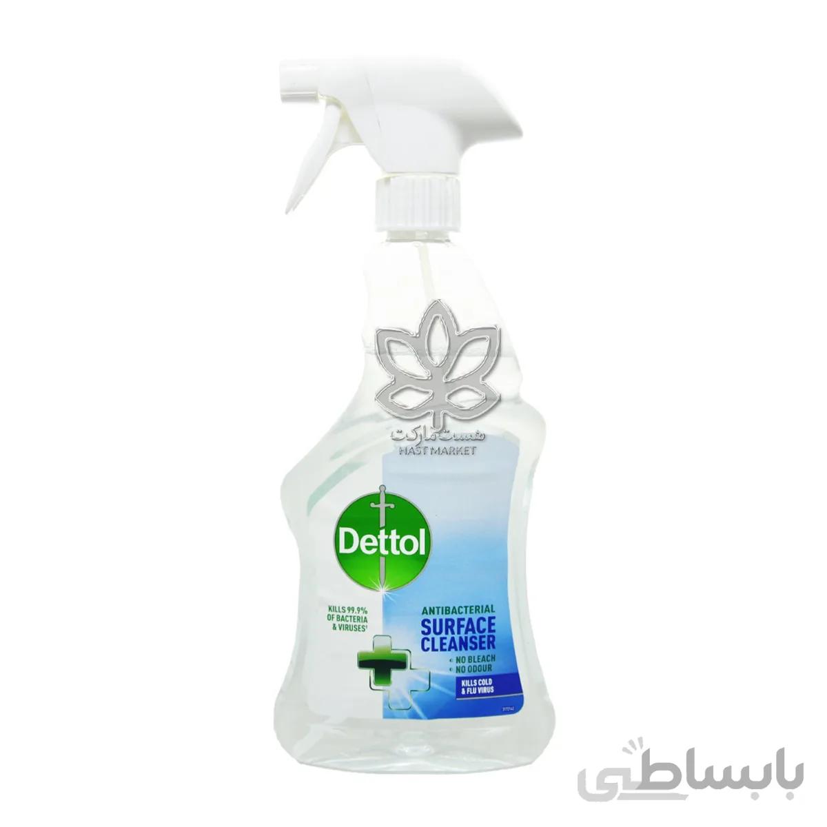 اسپری آنتی باکتریال پاک کننده سطوح ۵۰۰ میل دتول – dettol
