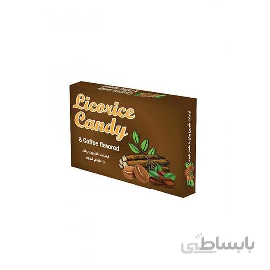 آبنبات شیرین بیان باطعم قهوه لیکوریس