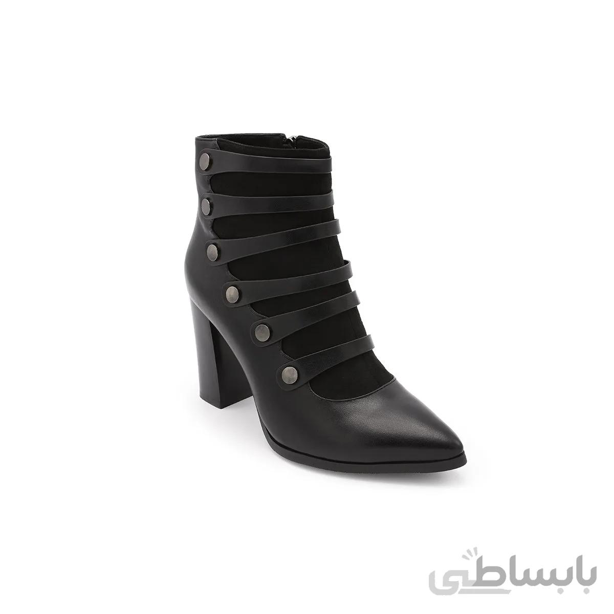 نیم بوت طرح دار زنانه - 1113