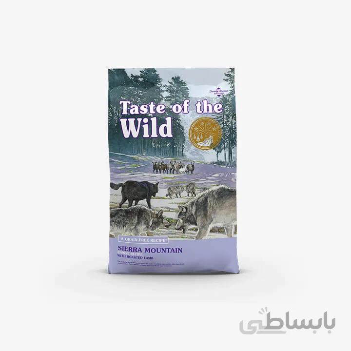 غذای خشک سگ Sierra Mountain برند Taste of the wild