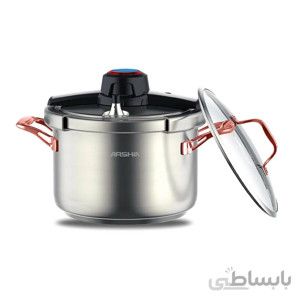 زودپز عرشیا مدل PR014 2755 ظرفیت 7 لیتر ا ARSHIA PR014-2755 Pressure Cooker
