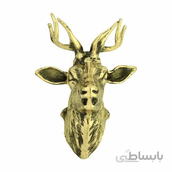 مجسمه برنزی دیواری طرح گوزن کد ۲۳۰