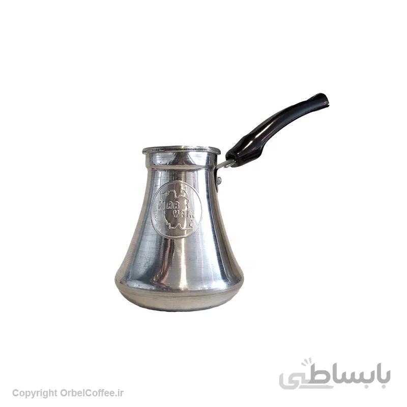قهوه جوش آلومینیومی 4 نفره سایز متوسط