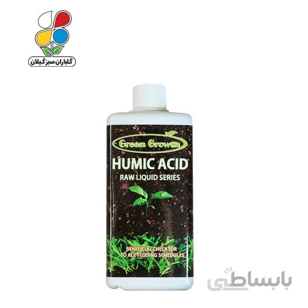 کود مایع هیومیک اسید گرین گروت ظرفیت 500 میلی‌لیتر مدل GPMS11