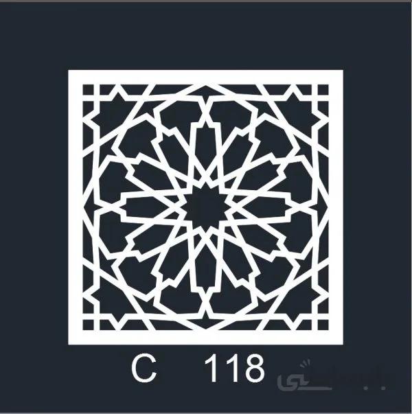 تایل سقفی کد c 118