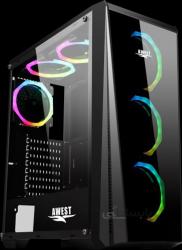 کیس اوست GT-AV01-BG ARGB ا Awest GT-AV01-BG ARGB Mid Tower Case