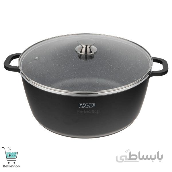 قابلمه چدن گرانیت سایز ۳۲ فورته