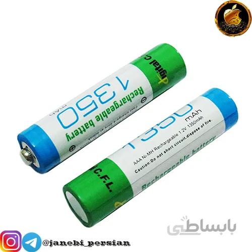 باتری نیم قلم شارژی Digital c.f.l AAA