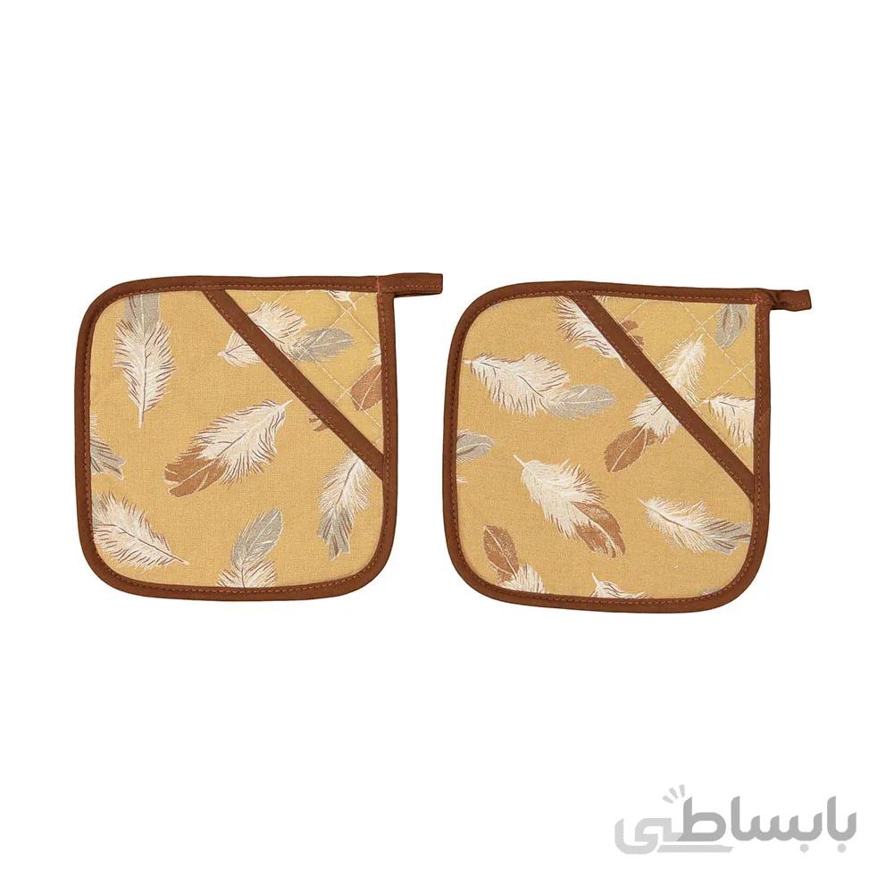 دستگیره آشپزخانه چاپی رزین تاژ طرح پر