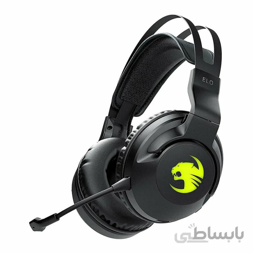 هدست بی سیم گیمینگ روکات Elo 7.1 Air ا Roccat Elo 7.1 Air Surround Sound RGB Wireless Gaming Headset