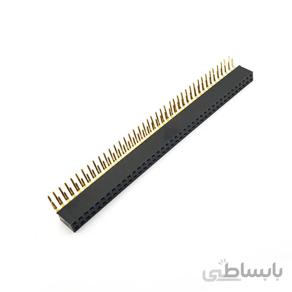 پین هدر مادگی 2x40 R A
