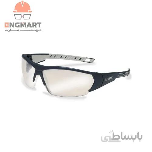 عینک ایمنی مهندسی uvex مدل i-Works سری ۹۱۹۴۸۸۵