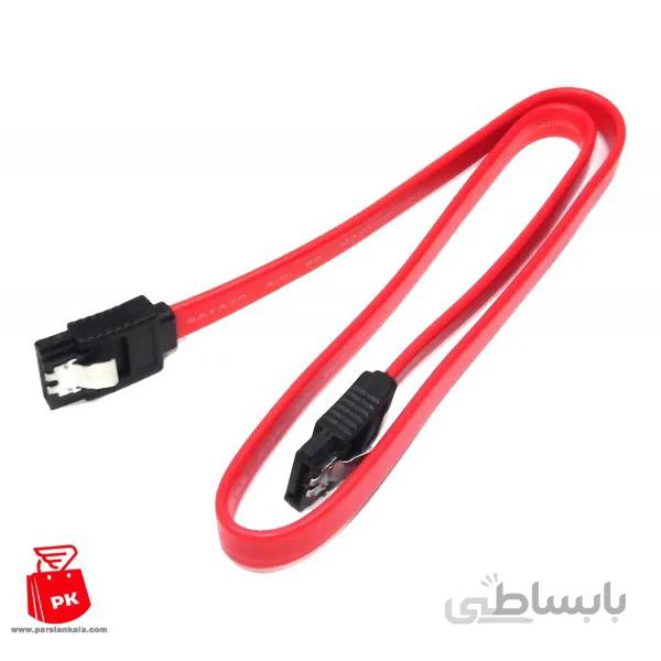 قیمت خرید کابل دیتا SATA 2.0 قفل دار قرمز