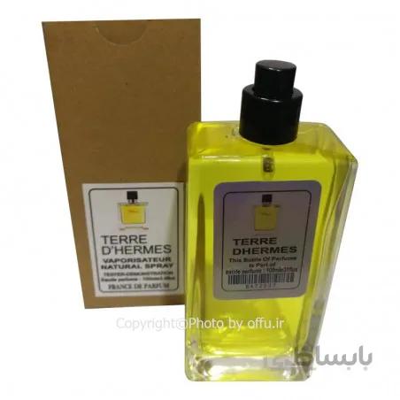 طرح تستر ادو پرفیوم مردانه تری دِ هرمس (تق) | THREE D'Hermes