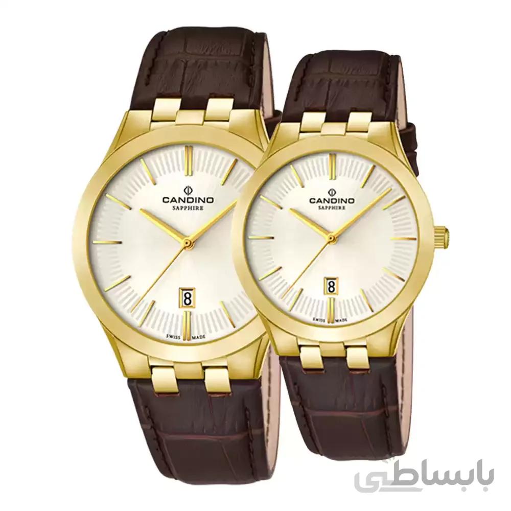 ست ساعت مچی مردانه زنانه کاندینوCANDINO C4542/1-C4546/1