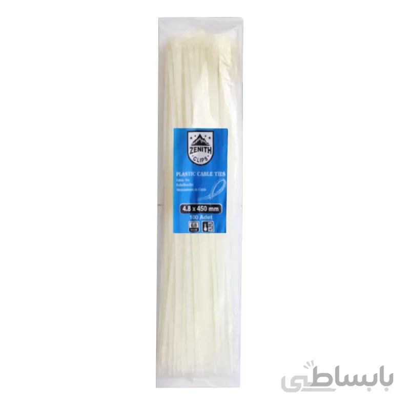 بست کمربندی زنیت 43 سانت (4.8*430 میلی متر) ( 100 عددی)