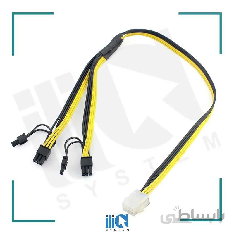 کابل تبدیل 1 به 2 گرافیک 8 پین