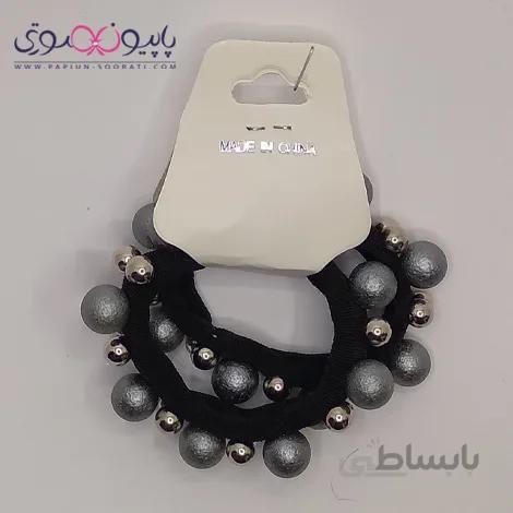 کش مو مرواریدی جفتی کد 3