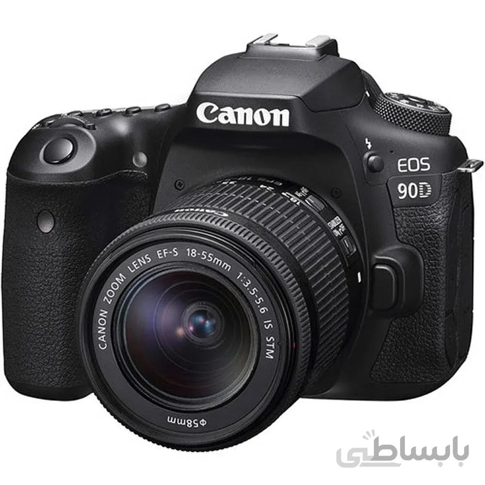 دوربین عکاسی کانن Canon EOS 90D DSLR kit 18-55mm IS STM ا دوربین عکاسی کانن Canon EOS 90D DSLR kit 18-55mm IS STM - پارس کانن