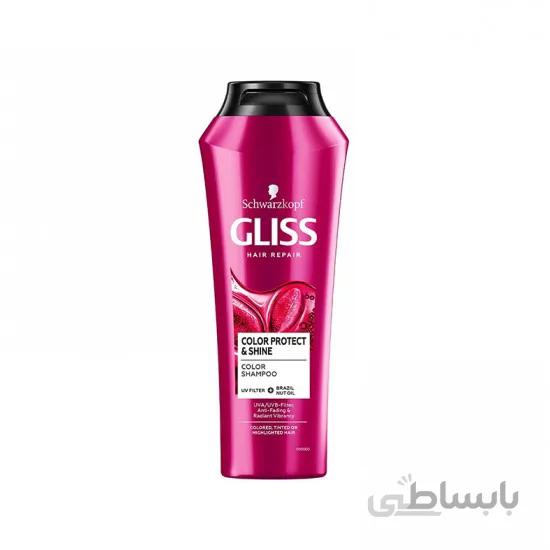 شامپو گلیس مناسب موهای رنگ شده سری اروپایی Gliss حجم 400 میل